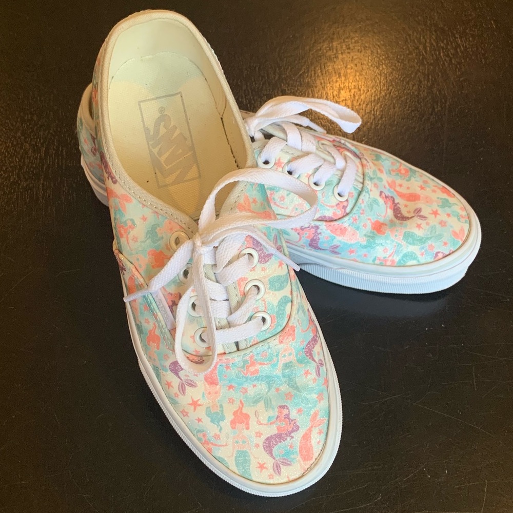 Vans Off The Wall Glitter Mermaid Sneakers